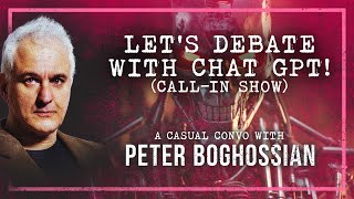 Peter Boghossian Debates ChatGPT About DEI amp Self Defense [upl. by Naitsirk]