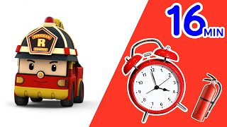 Learn Colors with Robocar POLI Characters  Learning Videos for Kids  Robocar POLI TV [upl. by Tomkin]