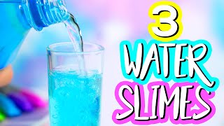 DIY Water Slime How To Make The Best Water Slime Recipe Jiggly Water Slime [upl. by Reg]