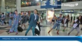 Malaysia Airlines Missing You Flashmob at KLIA [upl. by Asena]