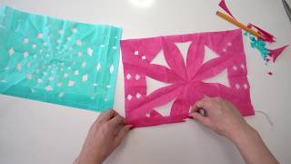 Workshop for Kids  Papel Picado Activity [upl. by Ybloc]