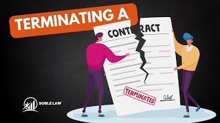 Terminating a Contract  Many Different Ways [upl. by Nohsram753]