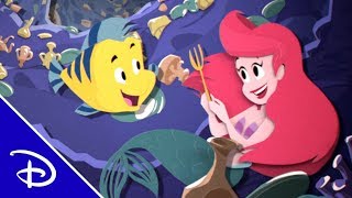 The Little Mermaid Retold  Disney [upl. by Manthei353]