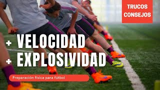 7 EJERCICIOS de VELOCIDAD  PLIOMETRÍA  EXPLOSIVIDAD para fútbol Álvaro Molinos [upl. by Kasper]