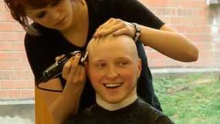 Chriss St Baldricks head shave 2013 [upl. by Tlok]