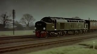 Vintage railway film  British Locomotives  1959 [upl. by Candis]