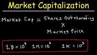 Market Capitalization of Stocks [upl. by Ahseiyk]