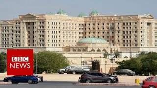 Inside Saudi Arabias gilded prison at Riyadh RitzCarlton  BBC News [upl. by Hainahpez305]