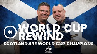 A FIRST FOR SCOTLAND 2019 World Cup of Darts Final [upl. by Veronike]