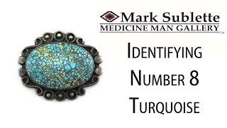 Native American Turquoise Jewelry How to Identify Genuine Number 8 Turquoise in Indian Jewelry [upl. by Akeinahs]