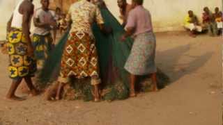 Zangbeto Voodoo Mask Festival in Benin in HD [upl. by Pampuch]