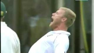 Flintoff bowls Kallis  Edgbaston 2008 [upl. by Nnairrehs901]