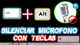 Activar y desactivar el Micrófono presionando una Tecla  Keyboard Shortcut MicMute ❎🎙 [upl. by Ellah]