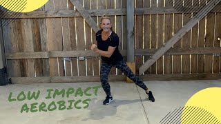 30 min FUN LOW IMPACT AEROBICS 5 min abs for everyone [upl. by Lettig392]