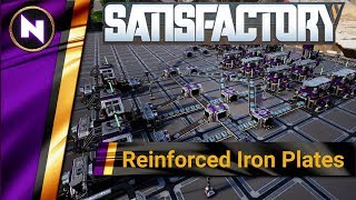 100 EFFICIENT REINFORCED IRON PLATES  Satisfactory Designs 3 [upl. by Jedlicka]