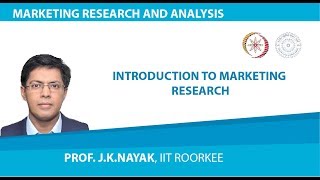 Lecture 1Introduction to Marketing Research [upl. by Willdon]