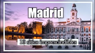 Viaje a MADRID  10 SITIOS TOP que ver en Madrid [upl. by Sikleb]