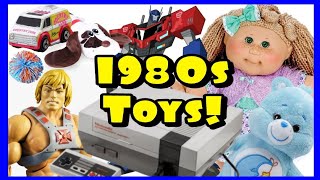 Most Popular Toys Of The 1980s [upl. by Kellene]