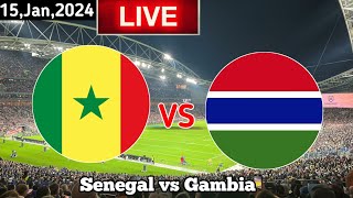 Senegal Vs Gambia Live Match Today [upl. by Asek]