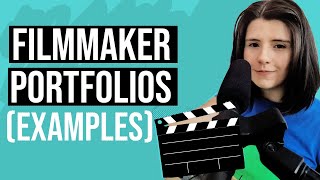 Filmmaker Portfolio Examples showreels amp websites [upl. by Chaworth315]