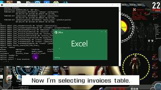 How to open databasedb file in Excel [upl. by Ellerol]