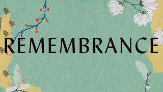 Remembrance Lyric Video  Hillsong Worship [upl. by Thorman]