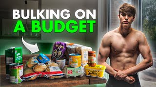 How To Bulk For Only £3 A Day 3500 Calories  Budget Bulking Plan [upl. by Ymiaj279]