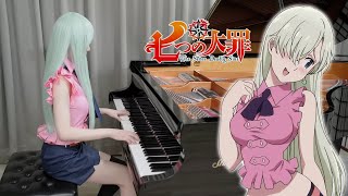 Nanatsu no Taizai OP1「Netsujou no Spectrum」Rus Piano Cover  The Seven Deadly Sins [upl. by Tasha]