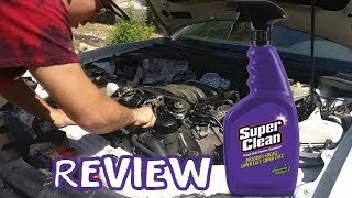 Review Super Clean Degreaser Cleaning Engine Bay [upl. by Eglantine]