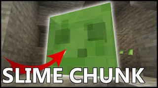 How To Find A SLIME CHUNK In Minecraft [upl. by Jennie234]