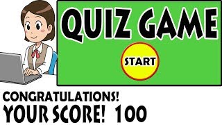 Interactive Quiz Game in Microsoft PowerPoint  With Summary Score [upl. by Venditti178]