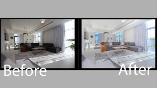 Real estate Photography editing lightroom  editing tutorial 1 [upl. by Boyer]