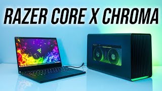 Razer Core X Chroma External GPU Review [upl. by Atinra13]