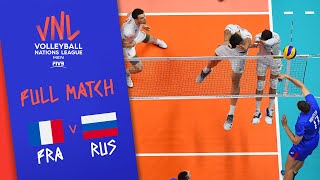 France v Russia  Full Match  Final  Mens VNL 2018 [upl. by Condon]