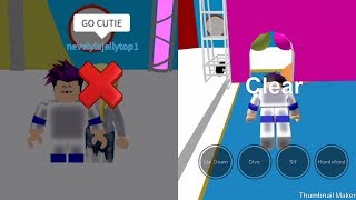 Roblox  Hole in the wall with a weird ODer [upl. by Ahsimak]