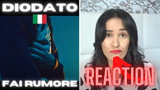 Reaction Diodato  Fai Rumore  Itália [upl. by Rett689]