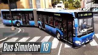 Autobus przegubowy  Bus Simulator 18 11 [upl. by Harpole]