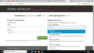 Use Initializr to create a Spring Boot project with Eclipse [upl. by Canale]