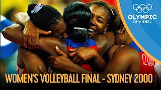 Womens Volleyball Final  CUB v RUS  Sydney 2000 Replays [upl. by Ahsitruc269]