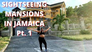 SIGHTSEEING MANSIONS IN JAMAICACountrySpring Valley St Mary Jamaica PART ONE [upl. by Idroj]