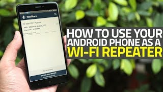 How to Use Your Android Phone as a WiFi Repeater [upl. by Pacificas]