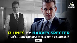 13 Lines By Harvey Specter Thatll Show You How To Win The Unwinnable  PART 1 [upl. by Annais]