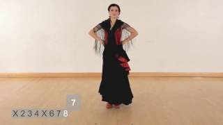 How to perform a simple Flamenco dance sequence [upl. by Rodrich]