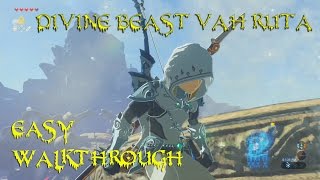 How To Complete Divine Beast Vah Ruta  EASY  All Chests [upl. by Arinayed]