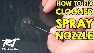 How To Fix Clogged Windshield Washer Spray Nozzle [upl. by Ttegirb704]