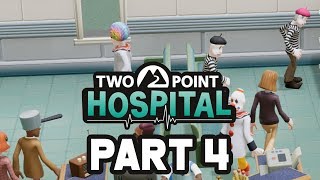 Two Point Hospital Gameplay Walkthrough Part 4  CLOWNS amp STAFF TRAINING Full Game [upl. by Julie605]