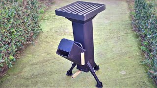 The Best Homemade Rocket Stove [upl. by Anaujat]