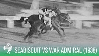 Seabiscuit vs War Admiral A Race For The Ages 1938  Sporting History [upl. by Woolson885]