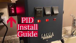 Gaggia Classic Pro PID Install [upl. by Ramiah383]