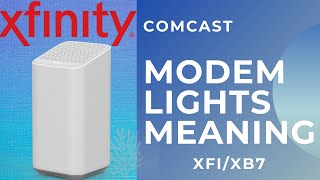 Xfinity modem lights meaning xFi advanced gateway XB7 Wifi lights [upl. by Sybille]